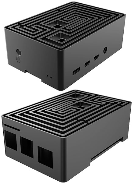 Akasa Maze Raspberry Pi 4 Enclosure (A-RA10-M1B)