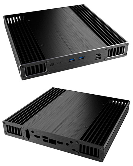 Akasa Plato PX enclosure (for Intel NUC NUC8v7PNH/NUC8v7PNK/NUC8v5PNH/NUC8v5PNK/NUC8i3PNH/NUC8i3PNK) <b>[FANLESS]</b>