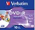 Verbatim 43507 (DVD+R Wide Inkjet Printable Jewelbox)