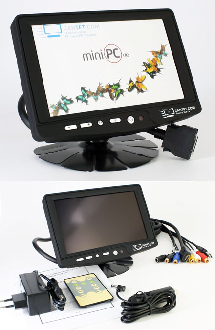 CTFHD700-<b>H</b> - HDMI 7" TFT - Touchscreen USB - Video - Autodimmer - Audio (<b>800nits , TMR-Technology</b>)