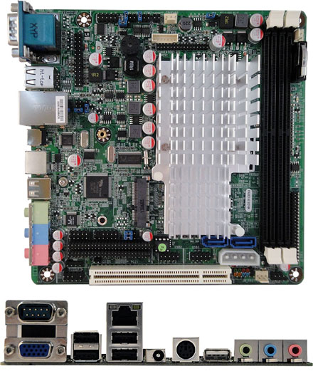 Jetway JNF96U-525-LF (Intel Pine Trial-M)