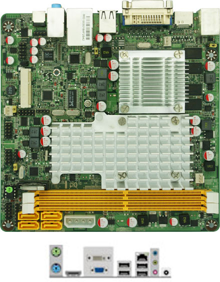 Jetway NC98-525-LF (Intel Pine Trail-D)